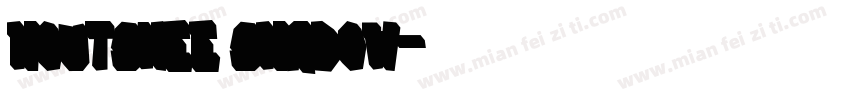 Houtsnee Shadow字体转换